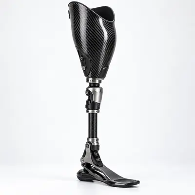 پروتز پا با قطعات کربنی